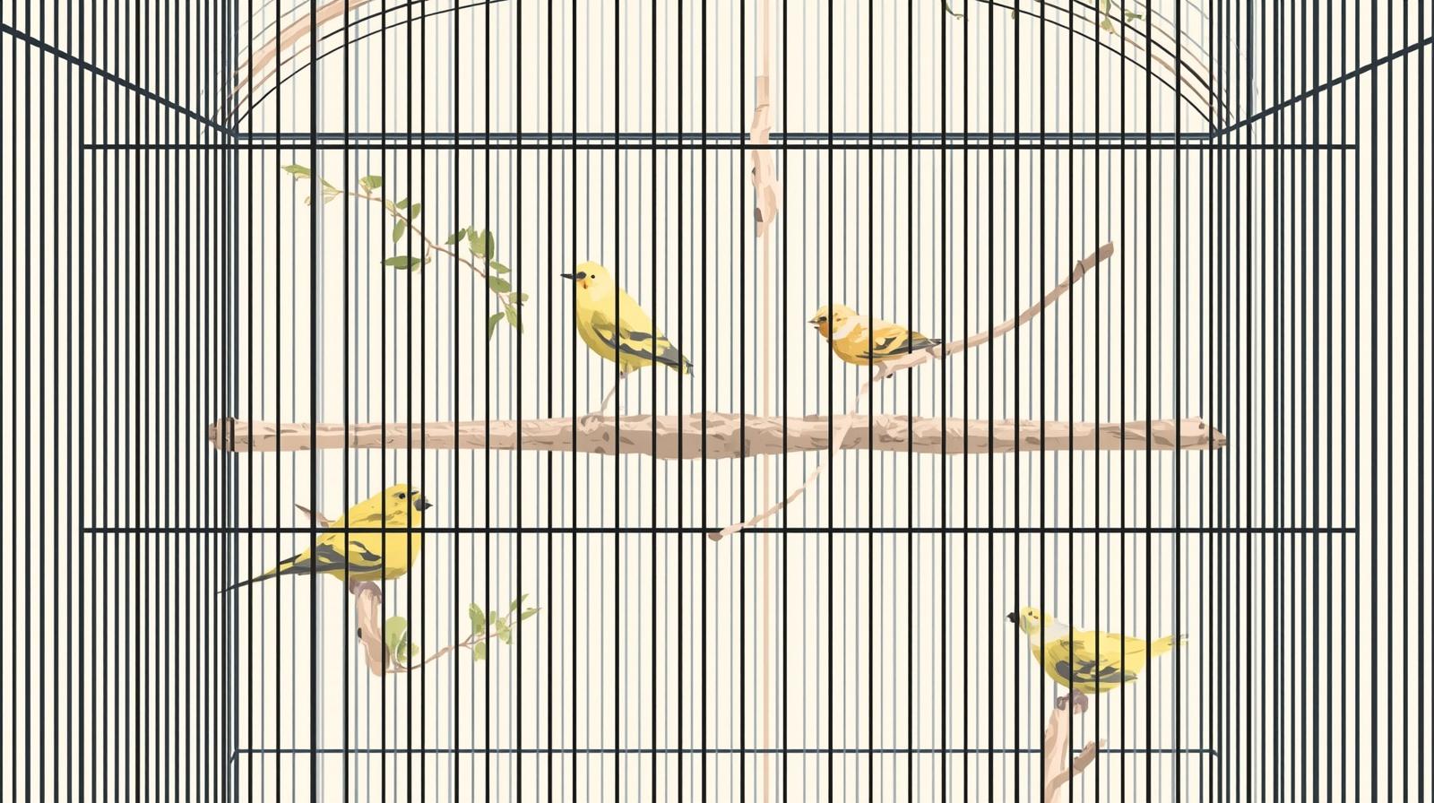 How to Place Perches in Bird Cage for Healthy Feet