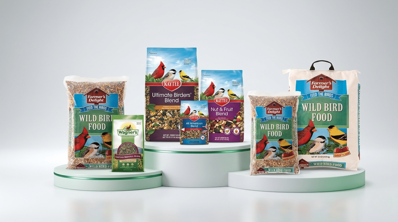 Wild Bird Seed Store offers a variety of seeds to attract many types of wild birds