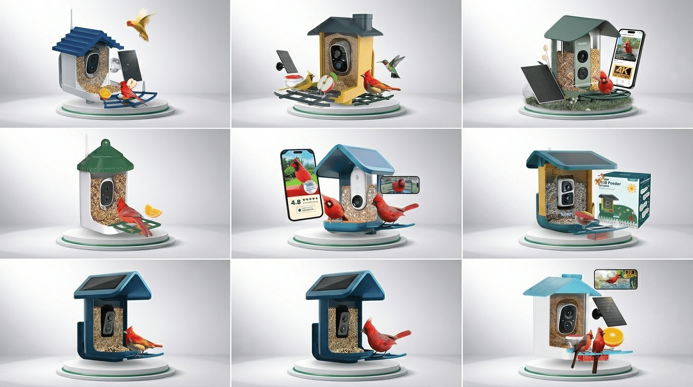 Smart Feeder Bird with Camera: Best Bird Watching Device