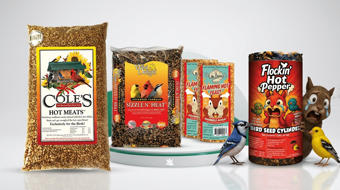 Pepper Bird Seed – Spicy Blends That Birds Love