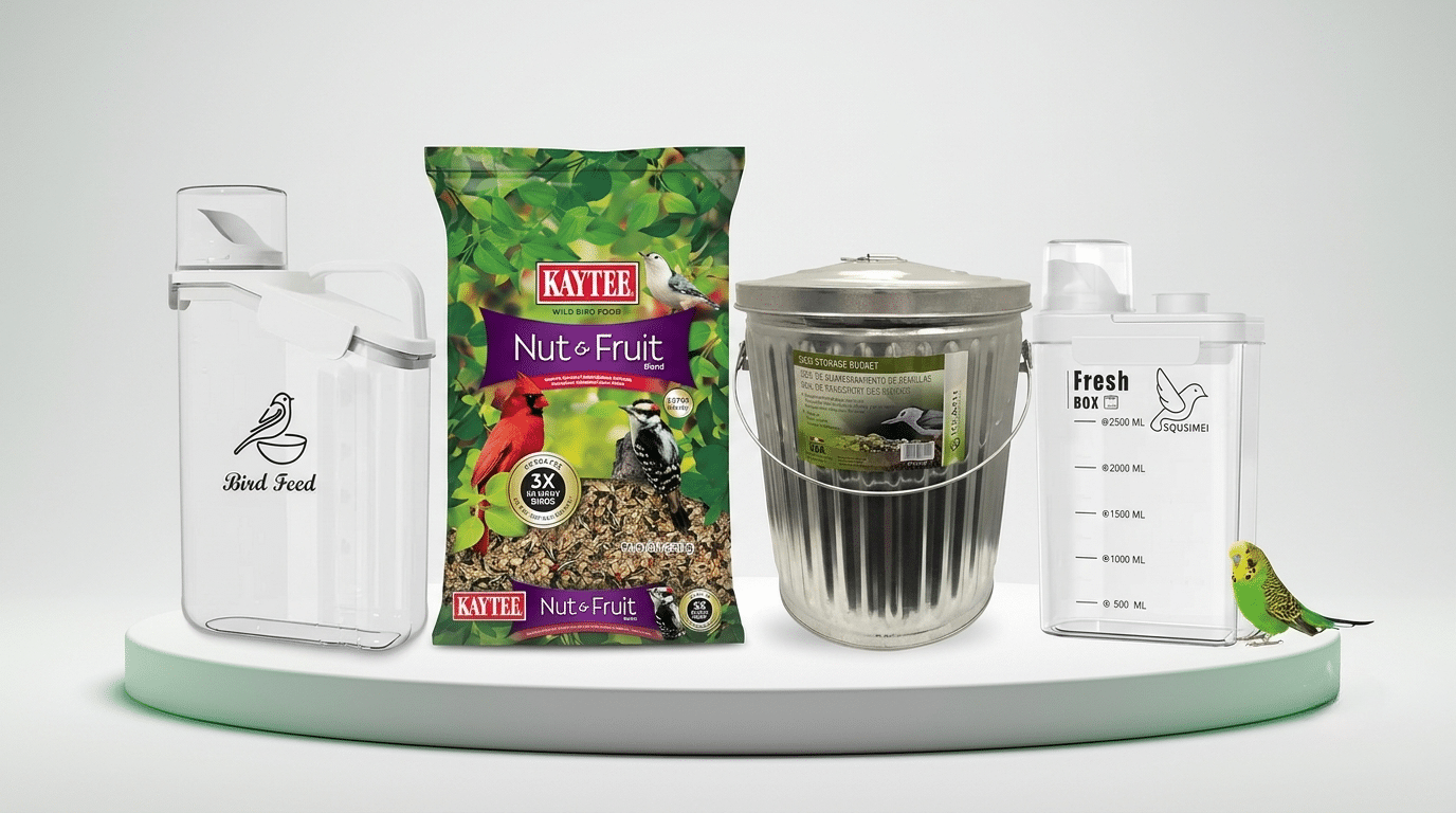 Bird Seed Store Essentials – Best Containers, Blends, and Accessories