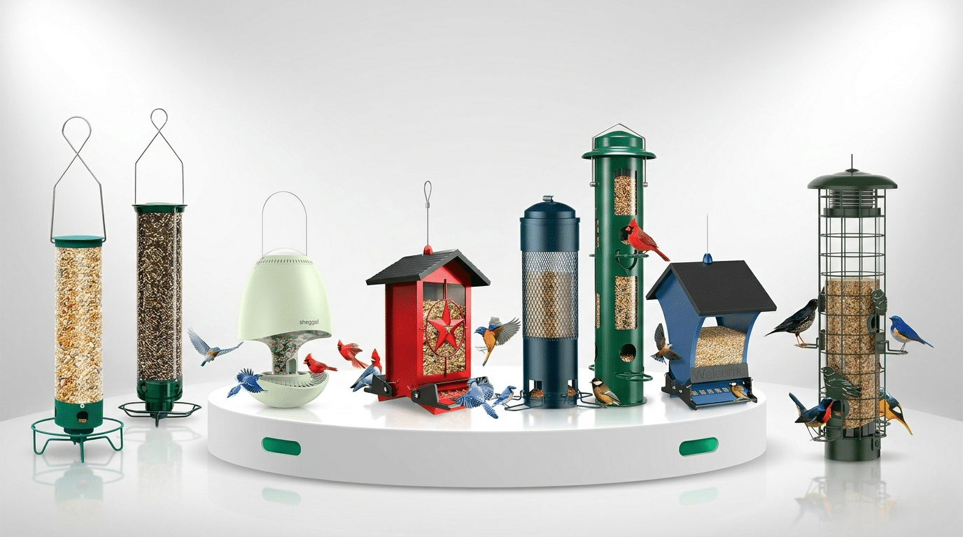 Spinning Squirrel Proof Bird Feeder