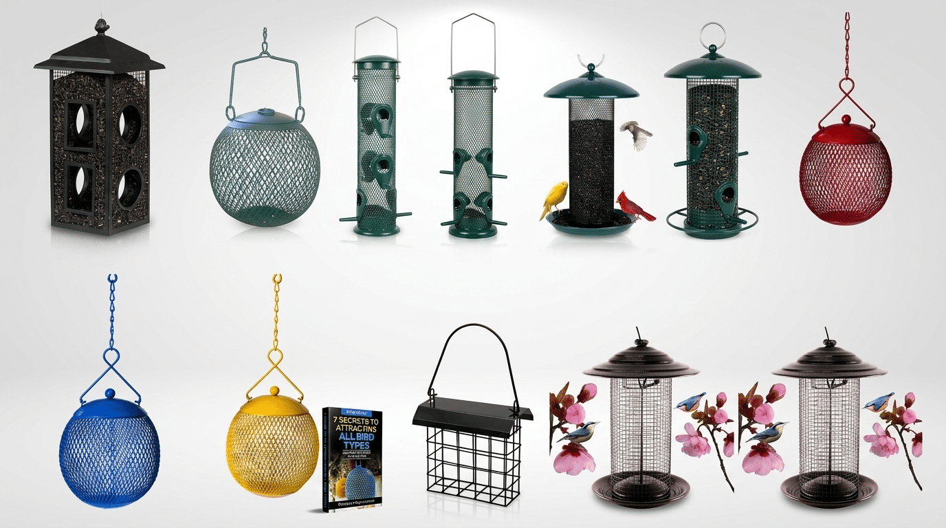 Wire Bird Feeder