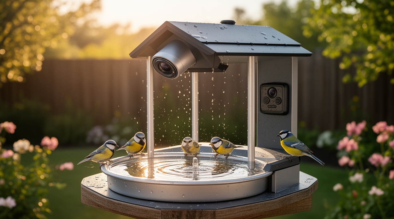 Bird Feeder With Camera vs Bathtub