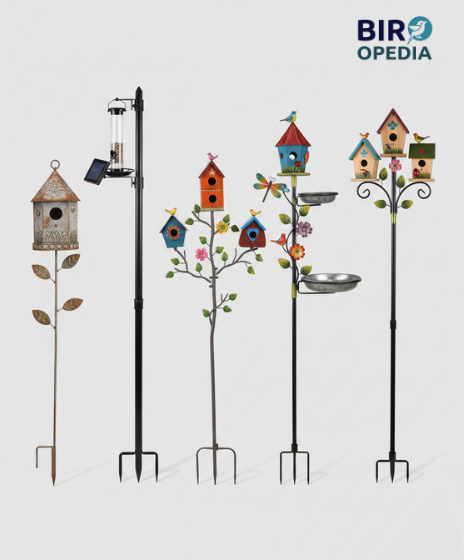 Free Standing Bird Houses