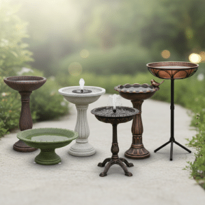 Where Can I Find Unique Bird Baths