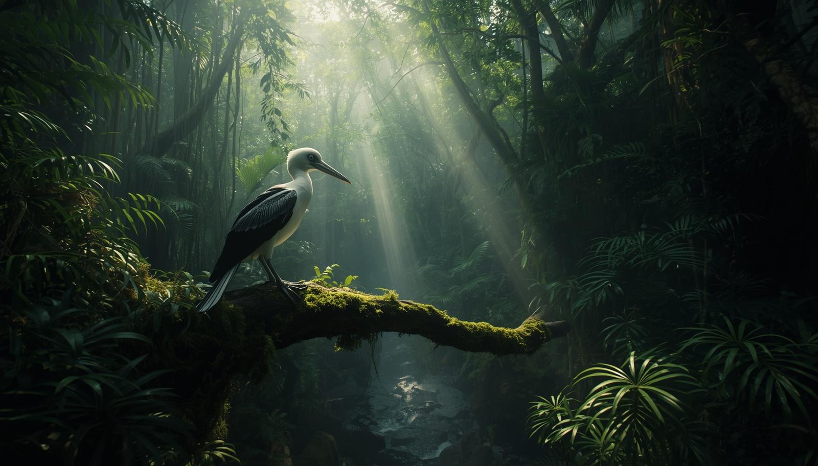 A Sea Bird in the Forest