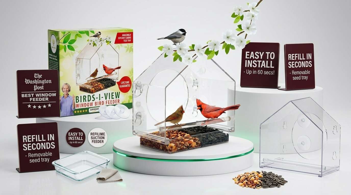 Best Window Bird Feeder Brands in 2026 A Complete Buyer's Guide