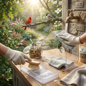 Easy Clean Window Bird Feeder
