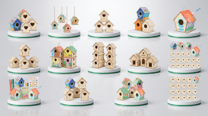 Bulk Bird Houses