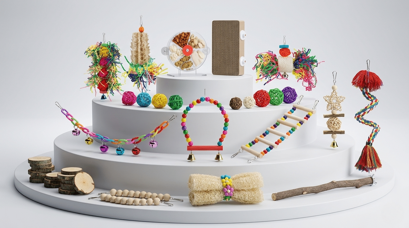 Best Bird Toys for Budgies